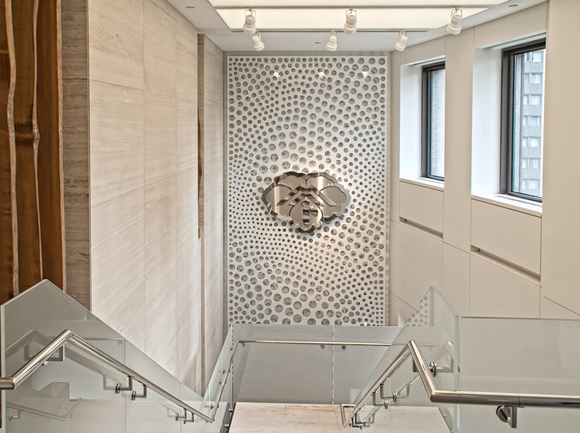 Razortooth Design LLC. | Architectural Screens, Lobby Feature Walls